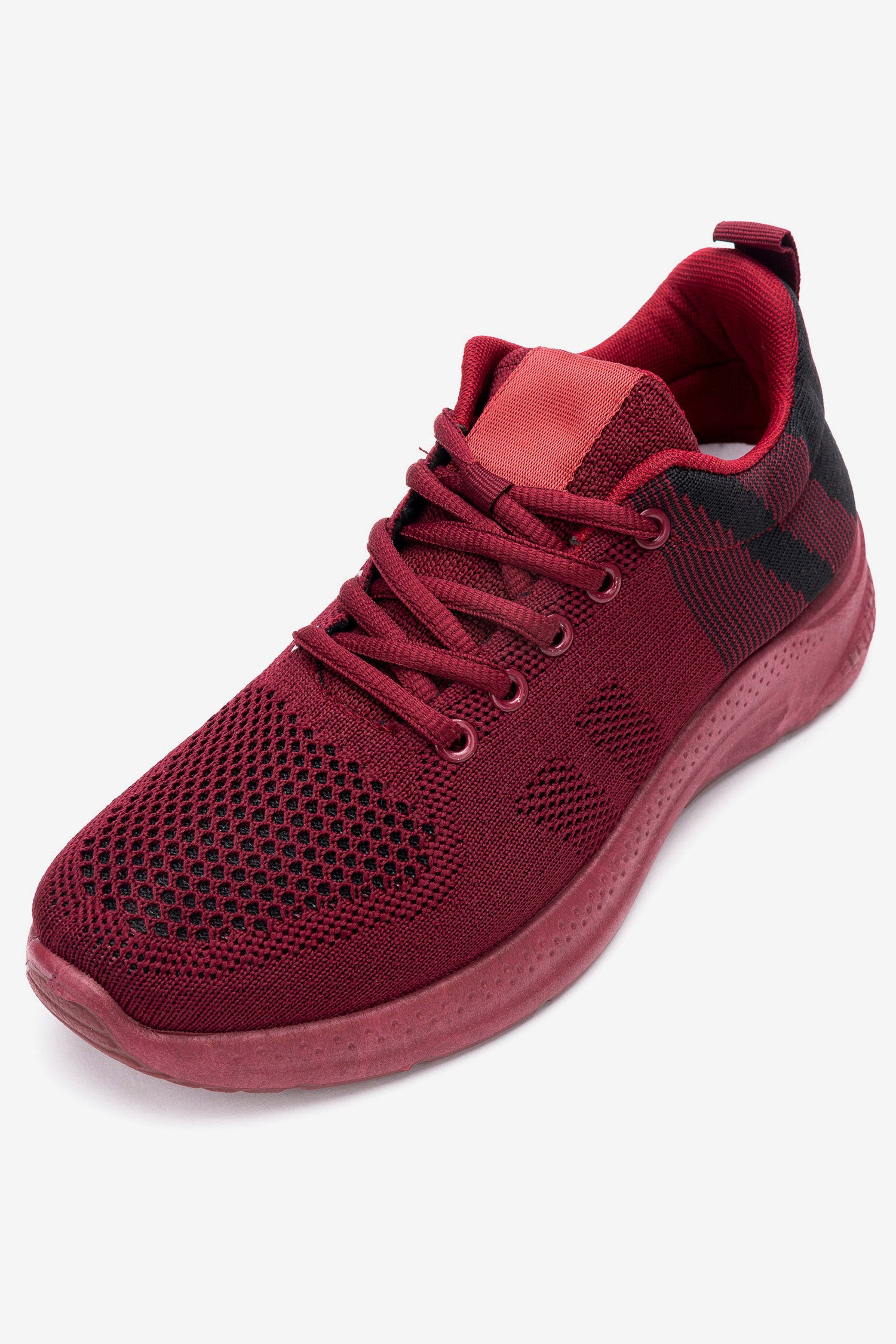 Zapatilla Mujer Rojo Oscuro Mila Chancleta Chancleta